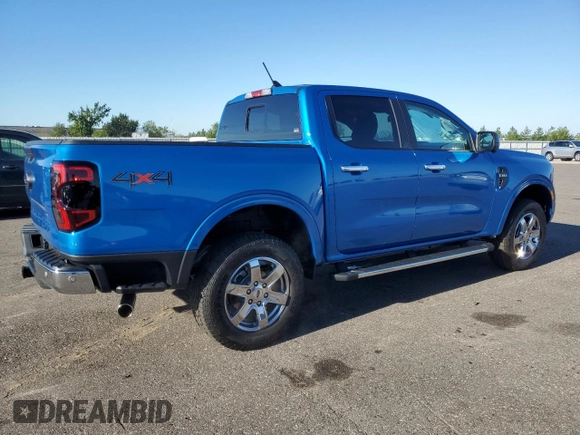 2024 Ford Ranger XLT with VIN 1FTER4HH4RLE42613, listed as a Copart auction lot 72240304 with 46 mi miles and Salvage Title. Bid and sale history available at carsss.com. Image 3.