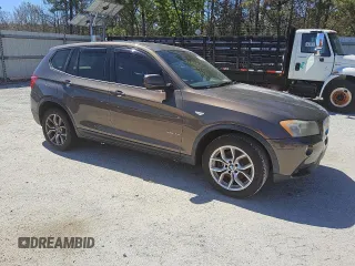 2011 BMW X3 35i with VIN 5UXWX7C50BL730691, listed as a Copart auction lot 48574165 with 140,194 mi miles and Clean Title. Bid and sale history available at DreamBid. Image 4.