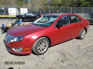2010 Ford Fusion SEL with VIN 3FAHP0JA1AR343932, listed as a Copart auction lot 53585945 with 126,501 mi miles and Salvage Title. Bid and sale history available at DreamBid. Image 1.