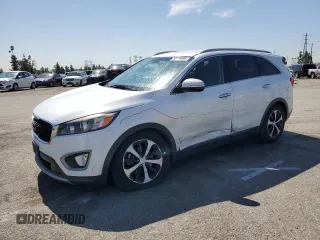 2016 Kia Sorento EX with VIN 5XYPH4A55GG001934, listed as a Copart auction lot 50178695 with 93,922 mi miles and Salvage Title. Bid and sale history available at carsss.com. Image 1.