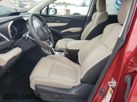 2019 Subaru Ascent Premium with VIN 4S4WMAFD0K3416738, listed as a Copart auction lot 59711005 with 12,751 mi miles and Salvage title. Bid and sale history available at DreamBid. Image 7.