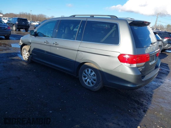 2008 Honda Odyssey EX-L with VIN 5FNRL38708B401000, listed as a IAAI auction lot 41149690 with 111,398 mi miles. Bid and sale history available at carsss.com. Image 3.