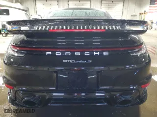 2023 Porsche 911 Turbo with VIN WP0CD2A96PS263182, listed as a Copart auction lot 78416554 with 3990 miles and Salvage Title. Bid and sale history available at carsss.com. Image 6.