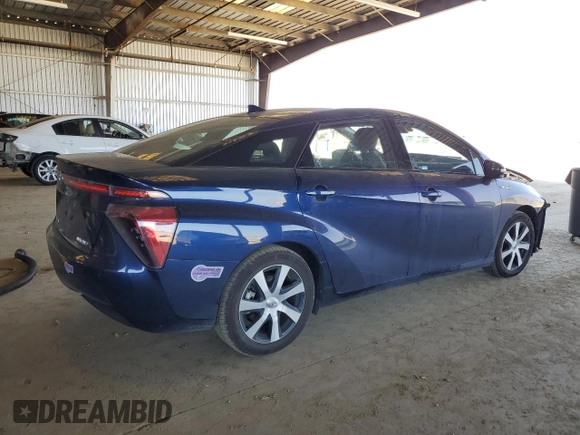 2019 Toyota Mirai with VIN JTDBVRBD4KA006864, listed as a Copart auction lot 59985375 with 42,569 mi miles and Salvage title. Bid and sale history available at DreamBid. Image 3.