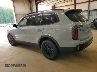 2025 Kia Telluride SX X-Line with VIN 5XYP5DGC2SG591453, listed as a Copart auction lot 55469695 with 4,027 mi miles and Salvage title. Bid and sale history available at DreamBid. Image 2.
