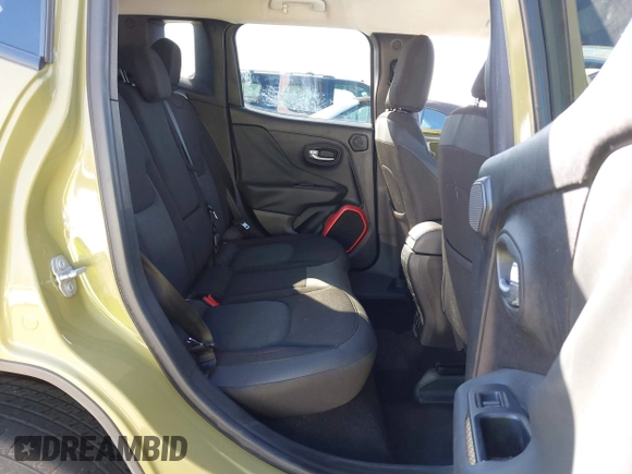 2015 Jeep Renegade Trailhawk with VIN ZACCJBCT6FPC11721, listed as a IAAI auction lot 41759053 with 95,499 mi miles and . Bid and sale history available at DreamBid. Image 8.