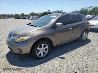 2009 Nissan Murano SL with VIN JN8AZ18W39W138462, listed as a Copart auction lot 53368855 with 219,111 mi miles and Clean Title. Bid and sale history available at carsss.com. Image 1.