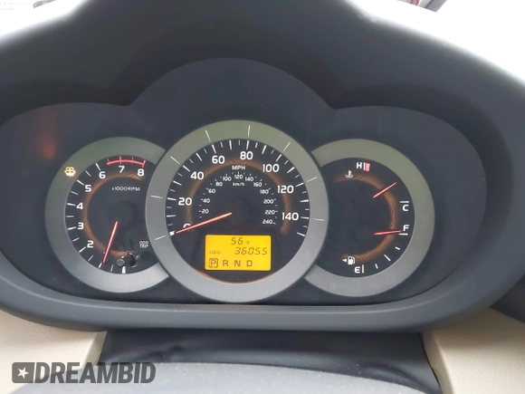 2012 Toyota RAV4 Limited with VIN 2T3DK4DV1CW073998, listed as a IAAI auction lot 41739729 with 36,055 mi miles. Bid and sale history available at carsss.com. Image 7.