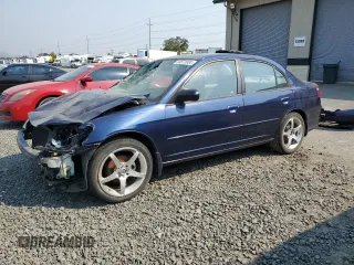 2004 Honda Civic LX with VIN 2HGES15554H516769, listed as a Copart auction lot 68873934 with 127,908 mi miles and Salvage Title. Bid and sale history available at carsss.com. Image 1.