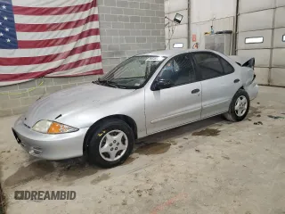 2001 Chevrolet Cavalier with VIN 1G1JC524217293149, listed as a Copart auction lot 86648954 with 218,136 mi miles and Salvage Title. Bid and sale history available at carsss.com. Image 1.