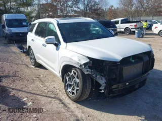 2022 Hyundai Palisade Calligraphy z VIN KM8R7DHE8NU429098, wystawiony jako IAAI lot #41803963 z przebiegiem 66 593 mil mil oraz . Historia ofert i sprzedaży dostępna na DreamBid. Obrazek 1.