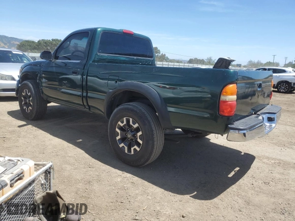 2002 Toyota Tacoma z VIN 5TENL42N72Z110771, wystawiony jako Copart lot #57313875 z przebiegiem 193 343 mil mil oraz Szkoda całkowita • Salvage title. Historia ofert i sprzedaży dostępna na DreamBid. Obrazek 2.