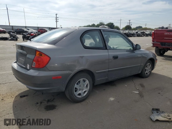 2004 Hyundai Accent GL with VIN KMHCG35C34U290855, listed as a Copart auction lot 70719664 with 176,210 mi miles and Salvage Title. Bid and sale history available at carsss.com. Image 3.
