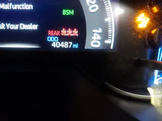 2023 Toyota RAV4 Hybrid XLE with VIN JTMRWRFV1PD180055, listed as a IAAI auction lot 41748593 with 40,487 mi miles. Bid and sale history available at carsss.com. Image 15.