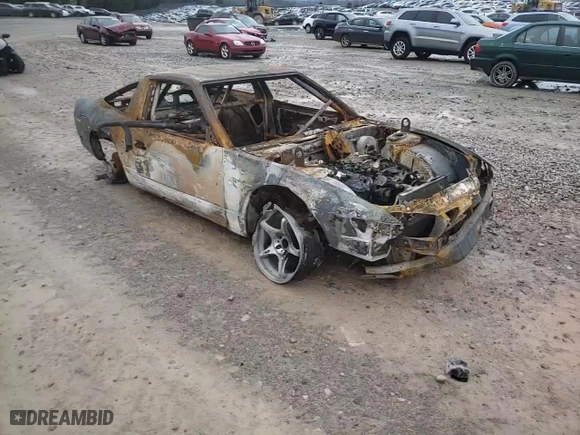 1992 Nissan 240SX SE Ltd Edition with VIN JN1MS36P4NW107772, listed as a Copart auction lot 82560344 with 0 miles and Salvage Title. Bid and sale history available at carsss.com. Image 12.