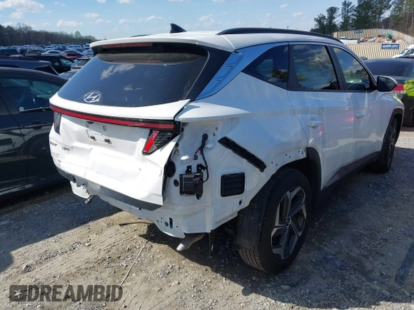 2024 Hyundai Tucson SEL with VIN 5NMJF3DE3RH373122, listed as a IAAI auction lot 41837945 with 11,521 mi miles and . Bid and sale history available at carsss.com. Image 4.