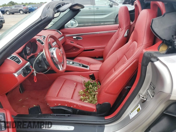 2013 Porsche Boxster S with VIN WP0CB2A82DS132355, listed as a Copart auction lot 74859104 with 0 mi miles and Salvage Title. Bid and sale history available at carsss.com. Image 7.