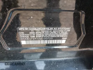 2007 Mercedes-Benz CLS 550 with VIN WDDDJ72X17A100720, listed as a IAAI auction lot 42229168 with 174,806 mi miles and . Bid and sale history available at DreamBid. Image 9.