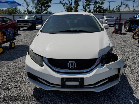 2015 Honda Civic Sedan LX with VIN 19XFB2F54FE214704, listed as a Copart auction lot 52505895 with 110,497 mi miles and Salvage Title. Bid and sale history available at carsss.com. Image 5.