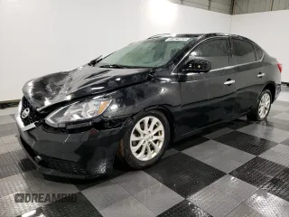2018 Nissan Sentra SV with VIN 3N1AB7AP7JL650647, listed as a Copart auction lot 55791585 with 151,996 mi miles and Clean Title. Bid and sale history available at DreamBid. Image 1.