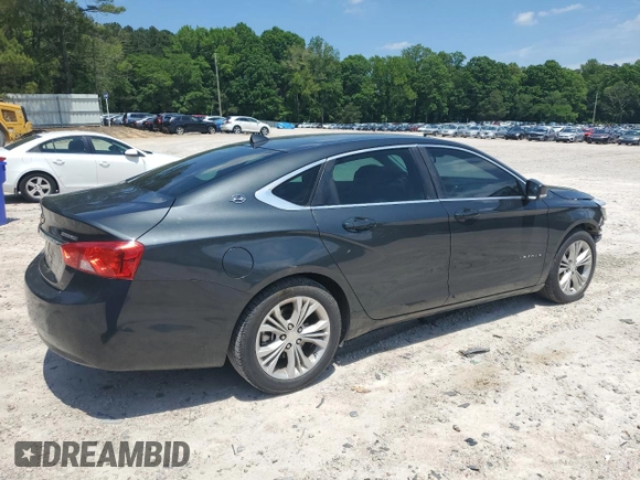 2014 Chevrolet Impala LT with VIN 2G1115SL1E9291216, listed as a Copart auction lot 56163445 with 215,747 mi miles and Salvage title. Bid and sale history available at DreamBid. Image 3.