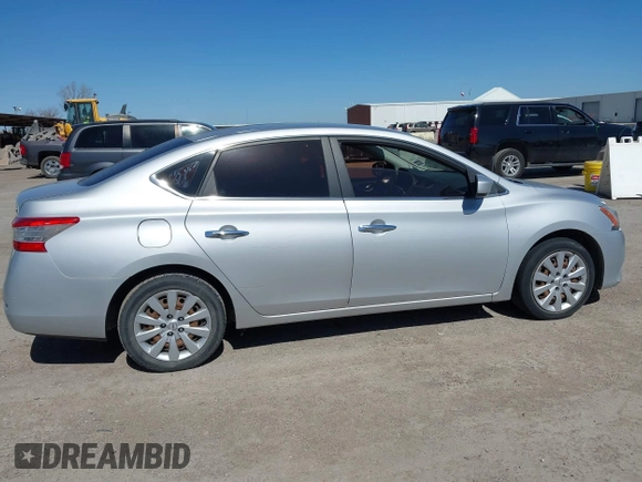 2013 Nissan Sentra SV with VIN 1N4AB7AP4DN900188, listed as a IAAI auction lot 41772895 with 172,703 mi miles and . Bid and sale history available at DreamBid. Image 6.