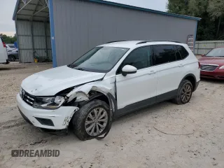 2019 Volkswagen Tiguan S with VIN 3VV1B7AX6KM050759, listed as a Copart auction lot 58044845 with 80,820 mi miles and Non repairable. Bid and sale history available at DreamBid. Image 1.