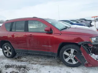 2016 Jeep Compass High Altitude Edition with VIN 1C4NJDEBXGD674518, listed as a IAAI auction lot 41635847 with 158,125 mi miles. Bid and sale history available at carsss.com. Image 13.