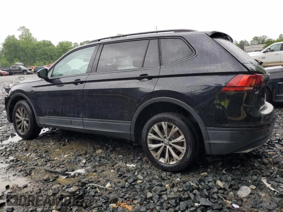 2019 Volkswagen Tiguan S with VIN 3VV0B7AX7KM067047, listed as a Copart auction lot 55693685 with 141,069 mi miles and Salvage title. Bid and sale history available at DreamBid. Image 2.
