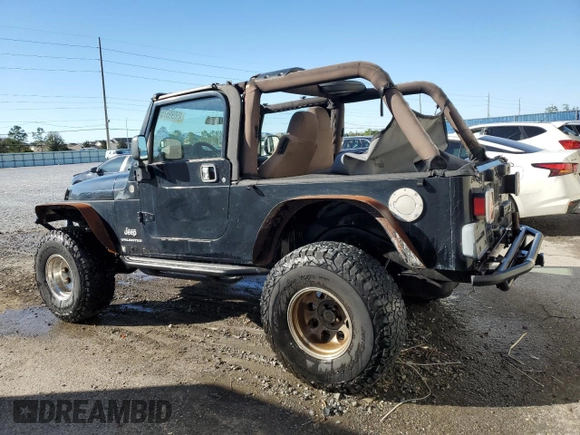 2004 Jeep Wrangler Sport with VIN 1J4FA49S24P754155, listed as a Copart auction lot 45699575 with 147,670 mi miles and Non Repairable. Bid and sale history available at carsss.com. Image 2.