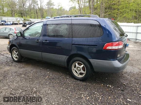 2003 Toyota Sienna CE with VIN 4T3ZF19C73U552152, listed as a Copart auction lot 84008434 with 150,744 mi miles and Non Repairable. Bid and sale history available at carsss.com. Image 2.