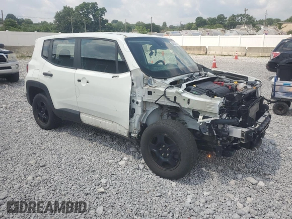 2021 Jeep Renegade Freedom with VIN ZACNJDAB9MPM33288, listed as a Copart auction lot 63654765 with 29,052 mi miles and Salvage title. Bid and sale history available at DreamBid. Image 4.