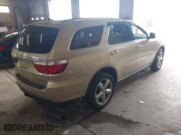 2011 Dodge Durango Citadel with VIN 1D4SE5GT3BC695795, listed as a IAAI auction lot 42105921 with 259,490 mi miles and . Bid and sale history available at DreamBid. Image 4.