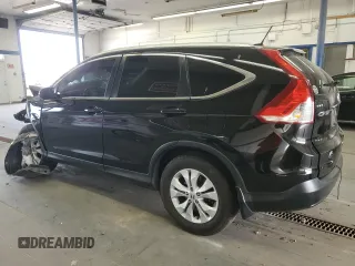 2013 Honda CR-V EX-L z VIN 2HKRM4H72DH661929, wystawiony jako Copart lot #60455455 z przebiegiem 198 637 mil mil oraz Szkoda całkowita • Salvage title. Historia ofert i sprzedaży dostępna na DreamBid. Obrazek 2.