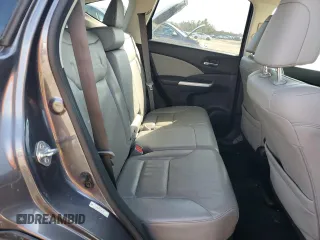 2015 Honda CR-V EX-L with VIN 2HKRM4H7XFH697788, listed as a Copart auction lot 46045635 with 106,072 mi miles and Salvage Title. Bid and sale history available at DreamBid. Image 12.