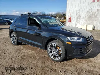 2019 Audi SQ5 Premium Plus with VIN WA1B4AFY2K2005606, listed as a Copart auction lot 51994665 with 61,955 mi miles and Clean Title. Bid and sale history available at DreamBid. Image 4.