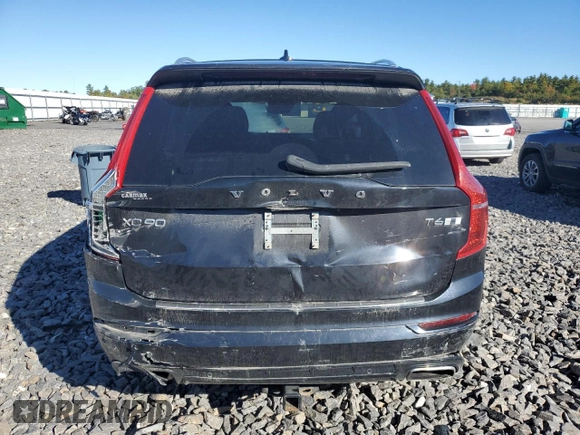 2019 Volvo XC90 R-Design с VIN YV4A22PM2K1512372, выставлен на аукционе Copart как лот 74323814 с пробегом 62 116 миль миль и Списание • Salvage title. История ставок и продаж доступна на DreamBid. Изображение 6.