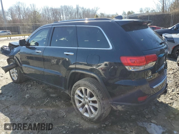 2017 Jeep Grand Cherokee Limited with VIN 1C4RJFBG9HC942611, listed as a Copart auction lot 45212905 with 116,356 mi miles and Salvage Title. Bid and sale history available at carsss.com. Image 2.