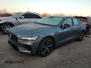 2021 Volvo S60 R-Design Expression with VIN 7JRBR0FZ9MG113397, listed as a Copart auction lot 73666652 with 12,594 mi miles. Bid and sale history available at carsss.com. Image 1.
