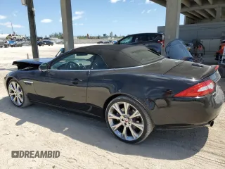 2015 Jaguar XK with VIN SAJWA4GB4FLB54938, listed as a Copart auction lot 50762444 with 17,934 mi miles. Bid and sale history available at carsss.com. Image 2.