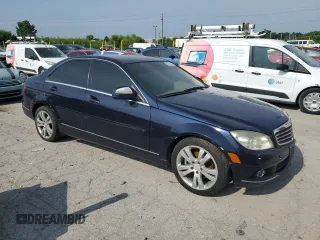 2008 Mercedes-Benz C 300 Sport with VIN WDDGF81X38F125001, listed as a Copart auction lot 65782735 with 212,708 mi miles and Clean title. Bid and sale history available at DreamBid. Image 4.