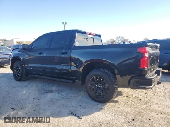 2024 Chevrolet Silverado 1500 High Country with VIN 1GCUDJEL4RZ305962, listed as a Copart auction lot 79260974 with 12,997 mi miles and Salvage Title. Bid and sale history available at DreamBid. Image 2.