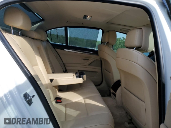 2011 BMW 5 Series 535i xDrive with VIN WBAFU7C57BC878313, listed as a Copart auction lot 53877295 with 138,693 mi miles and Salvage Title. Bid and sale history available at carsss.com. Image 10.