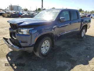 2022 Nissan Frontier SV with VIN 1N6ED1EJ9NN641561, listed as a Copart auction lot 49331435 with 27,370 mi miles and Salvage title. Bid and sale history available at DreamBid. Image 1.