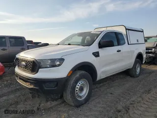 2021 Ford Ranger XL with VIN 1FTER1EHXMLD55651, listed as a Copart auction lot 43766165 with 281,496 mi miles and Clean Title. Bid and sale history available at carsss.com. Image 1.