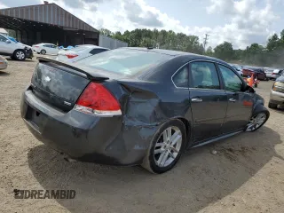 2014 Chevrolet Impala LTZ with VIN 2G1WC5E36E1147252, listed as a Copart auction lot 59480795 with 158,609 mi miles and Salvage title. Bid and sale history available at DreamBid. Image 3.