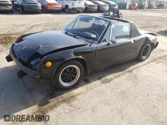 1971 Porsche 911 with VIN 4712908606, listed as a Copart auction lot 88573475 with 77,893 mi miles and Salvage title. Bid and sale history available at DreamBid. Image 1.