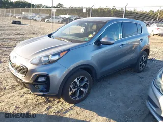 2021 Kia Sportage LX with VIN KNDPMCACXM7864757, listed as a IAAI auction lot 40740313 with 94,141 mi miles. Bid and sale history available at carsss.com. Image 17.