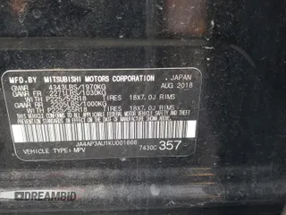 2019 Mitsubishi Outlander ES z VIN JA4AP3AU1KU001666, wystawiony jako Copart lot #43932725 z przebiegiem 83 406 mil mil oraz Szkoda całkowita • Salvage title. Historia ofert i sprzedaży dostępna na DreamBid. Obrazek 13.