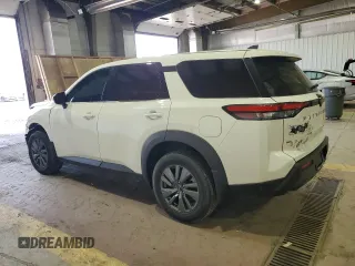 2024 Nissan Pathfinder S с VIN 5N1DR3AC5RC209520, выставлен на аукционе Copart как лот 54907295 с пробегом 28 334 миль миль и Списание • Salvage title. История ставок и продаж доступна на DreamBid. Изображение 2.